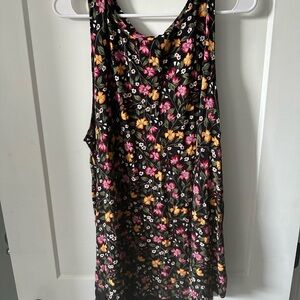 Old Navy Black Floral Top
